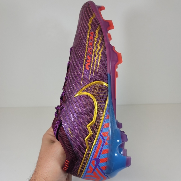 Nike Zoom Mercurial Vapor 15 Elite KM FG Mbappe Mens Sizes DR9996-694 Cleats - Picture 6 of 12